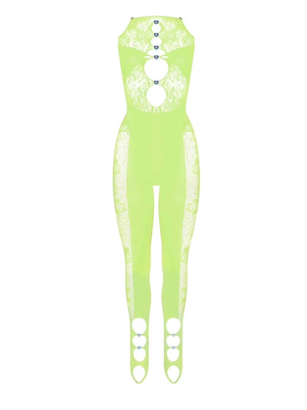 NWT Poster Girl Floral Janice Jumpsuit Pickle Green